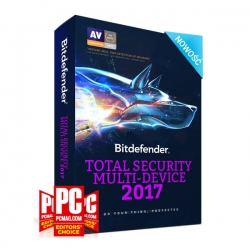 Bitdefender Total Security Multi-Device 2017 2 lata 5 desktop